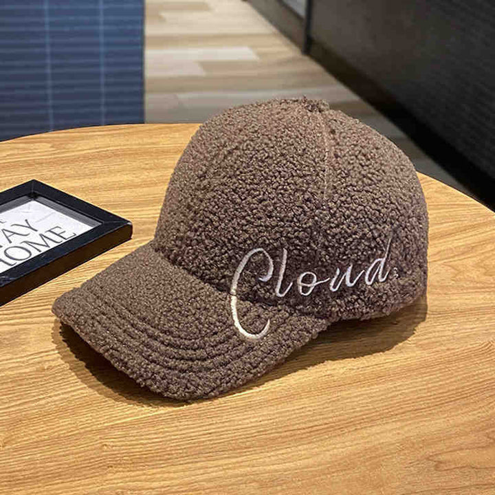 Women's Fluffy Textured Baseball Cap Kalsten