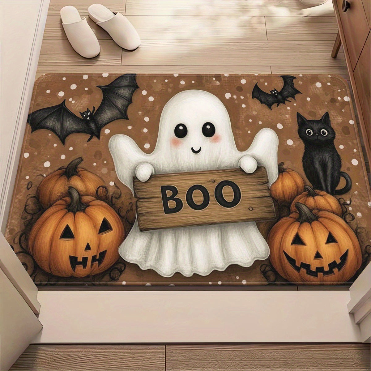 Fall-Themed Decorative Door Mat Acalora