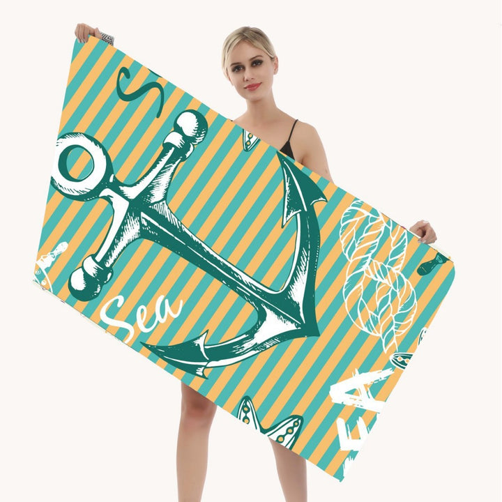 Beach towel with creative mandala design Kalsten