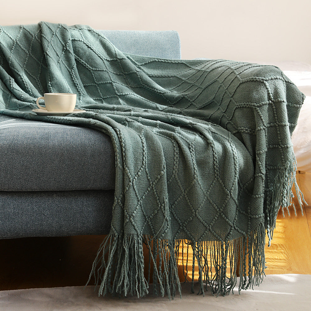 Unisex Cozy Knit Blanket