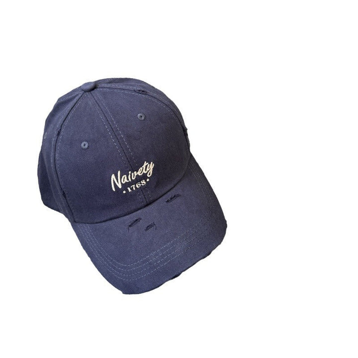 Men's Distressed Cotton Baseball Hat Kalsten