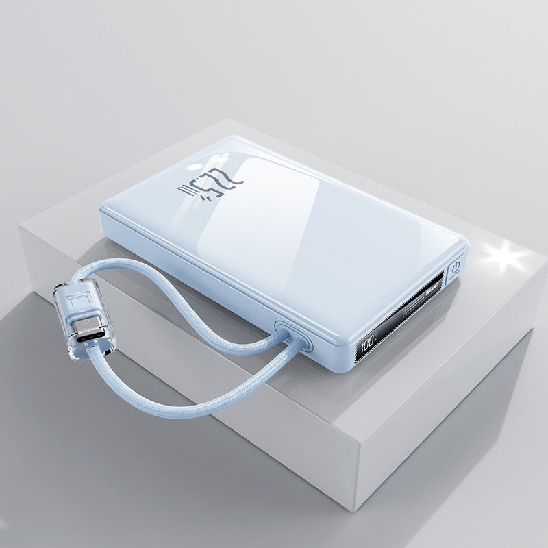Portable power bank with multifunctional fast charging connector Kalsten