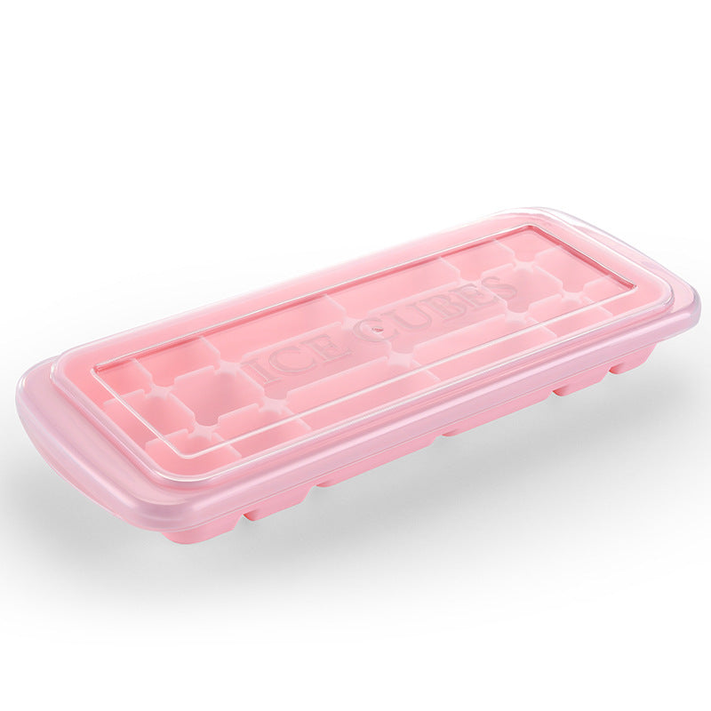 Silicone ice cube tray with precise fitting lid Kalsten