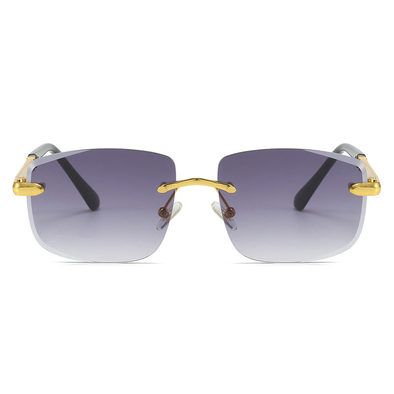 Women's square sunglasses with stylish plastic and metal details Kalsten