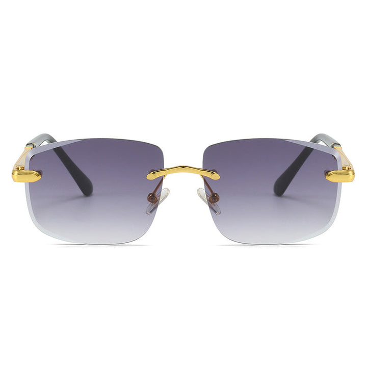 Women's square sunglasses with stylish plastic and metal details Kalsten