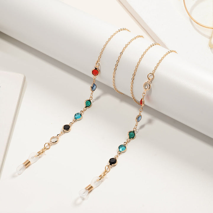 Decorative Crystal Eyewear Chain Kalsten