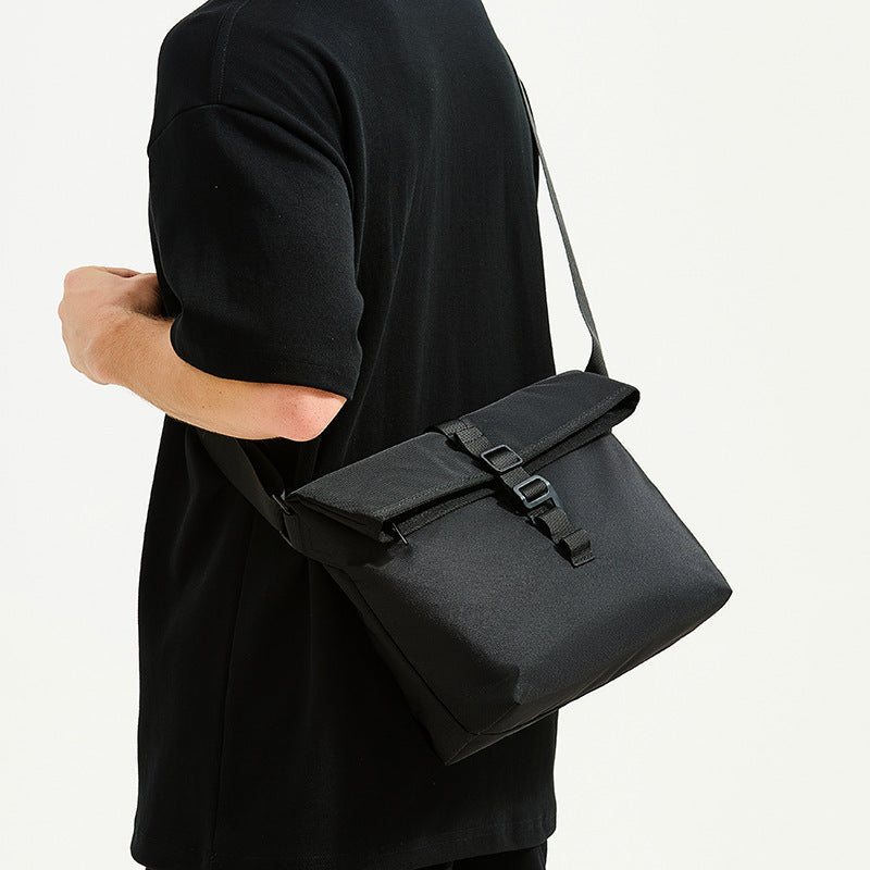 Versatile Roll-Top Crossbody Bag Kalsten