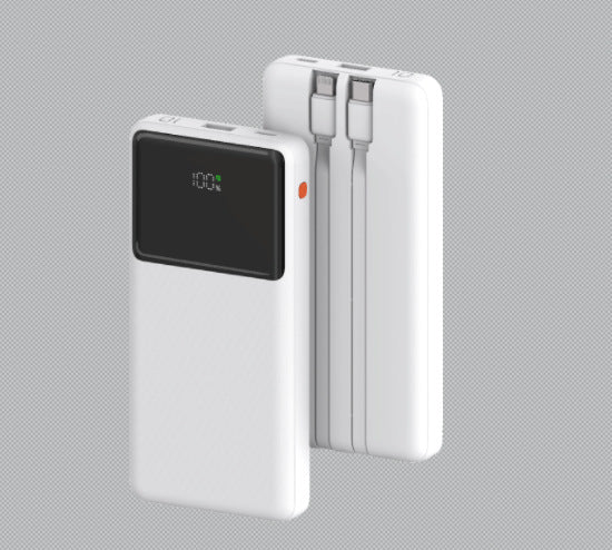 Portable power bank with intelligent LED charging display and fast high-speed charging Kalsten