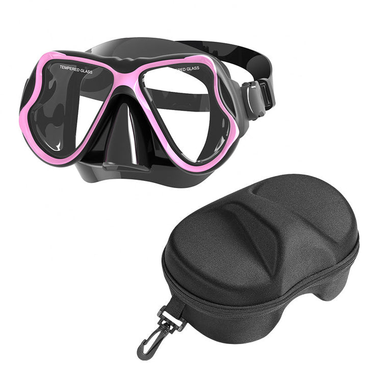 Diving mask with wide field of vision and comfortable wearing comfort Kalsten