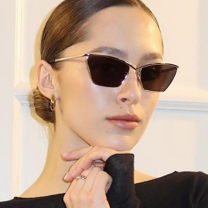 Ladies Cat-Eye Sunglasses with stylish metal frame and UV protection Kalsten