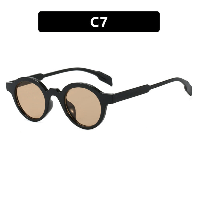 Women's fashionable round sunglasses with high-quality, flexible frame Kalsten