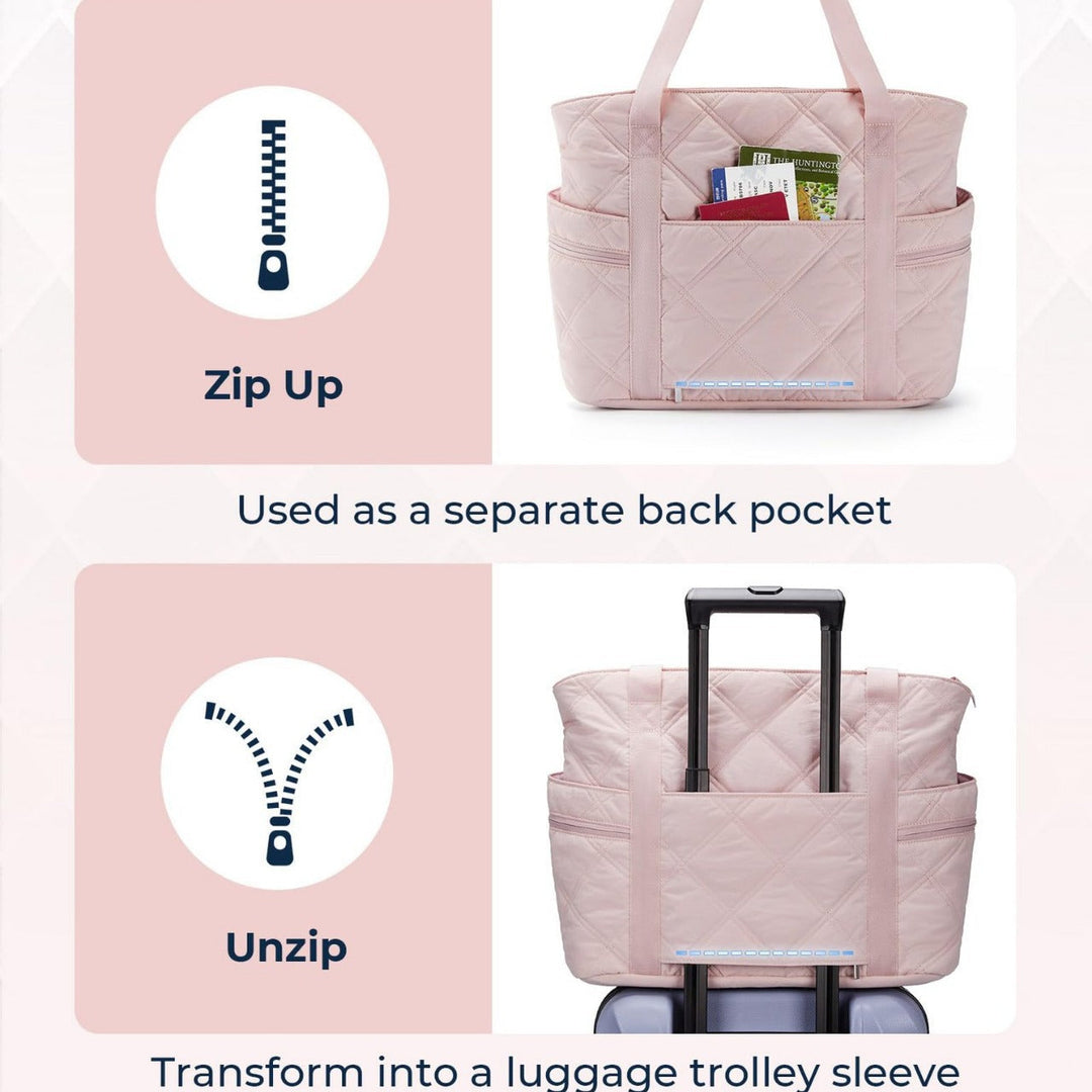 Embossed everyday tote bag Kalsten