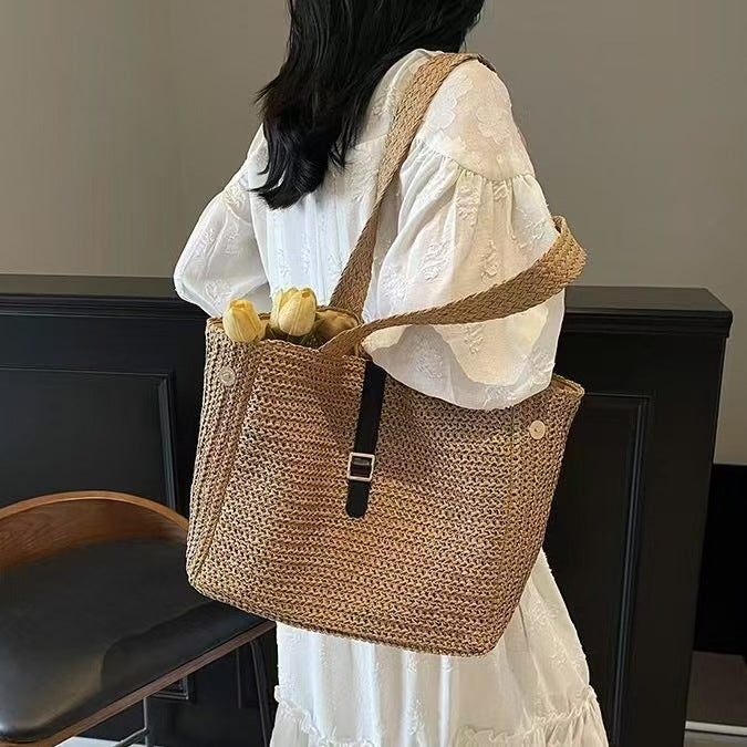 Spacious and Handmade Shopping and Beach Bag Kalsten