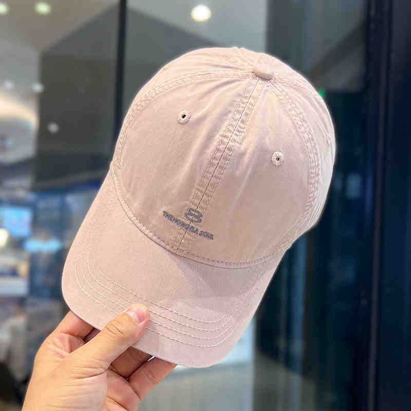 Men's Distressed Cotton Baseball Cap Kalsten