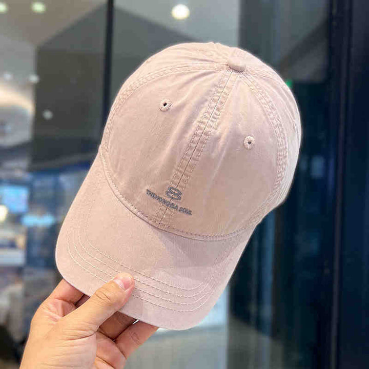 Men's Distressed Cotton Baseball Cap Kalsten