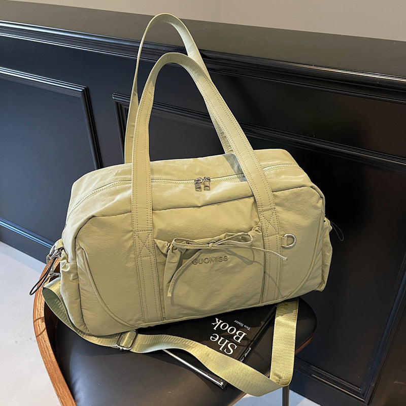 Multifunctional Sports Duffel Bag With Practical Outer Pockets Kalsten