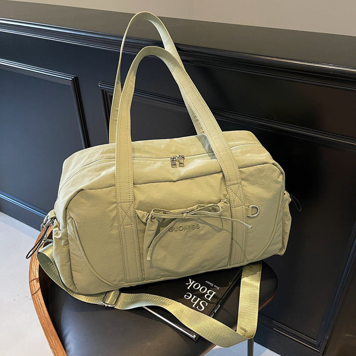 Multifunctional Sports Duffel Bag With Practical Outer Pockets Kalsten