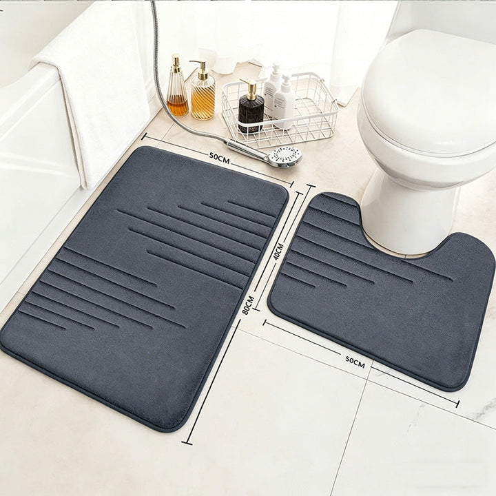 Bathroom Mat Set Kalsten