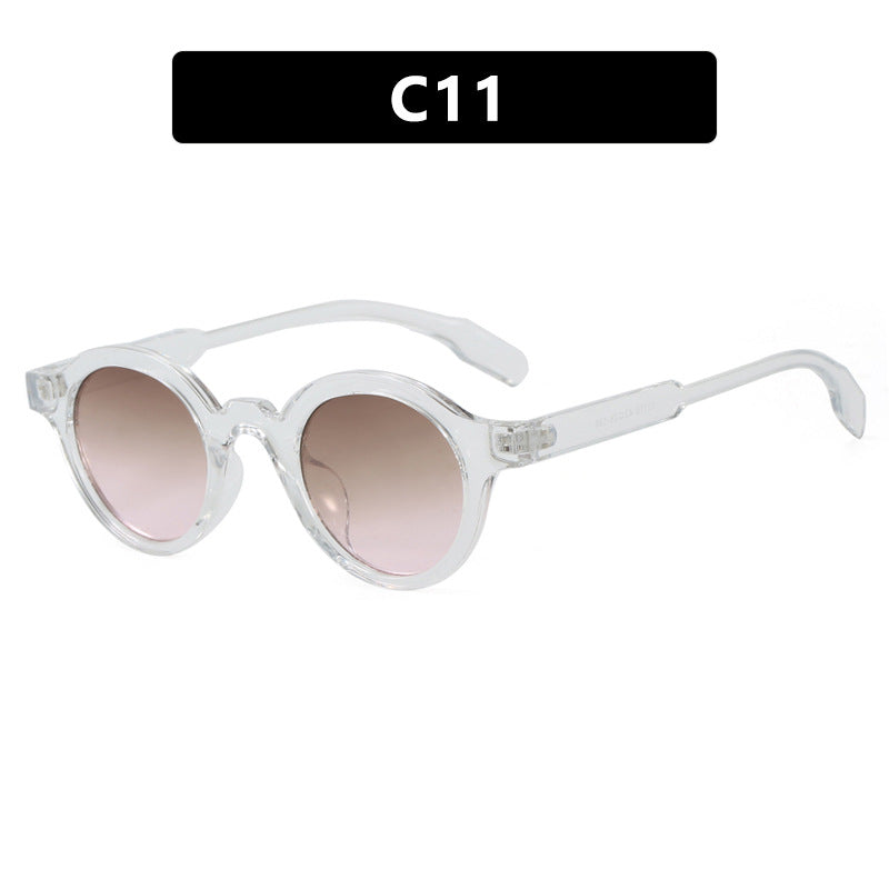 Women's fashionable round sunglasses with high-quality, flexible frame Kalsten