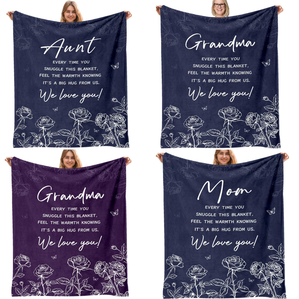 Sentimental Message Throw Blanket