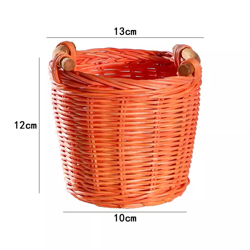 Unisex Decorative Plant Basket with Ergonomic Handles Kalsten