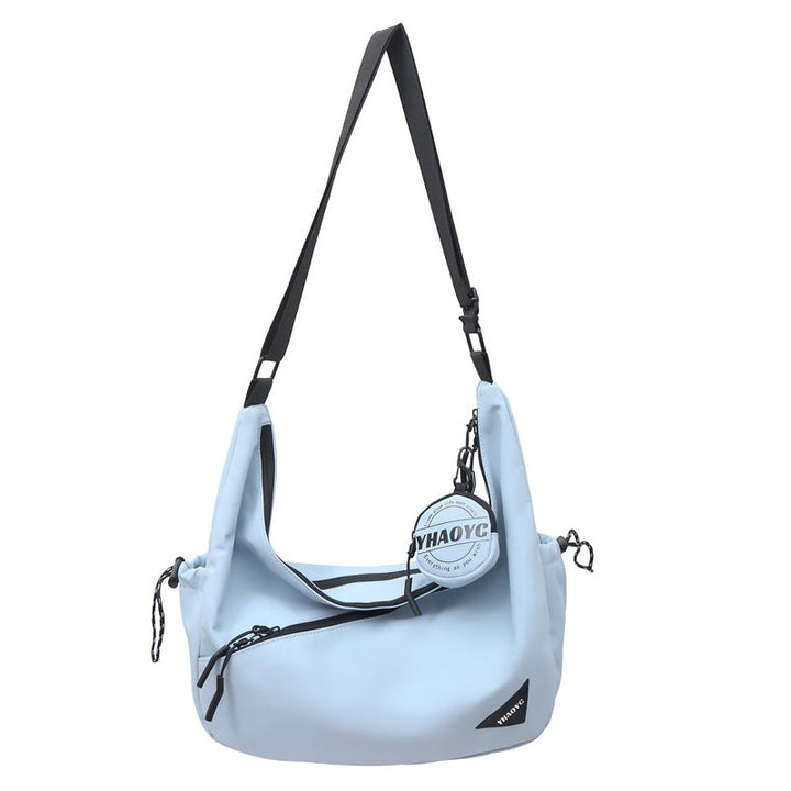 Stylish Shoulder Bag With Multiple Zip Compartments Kalsten