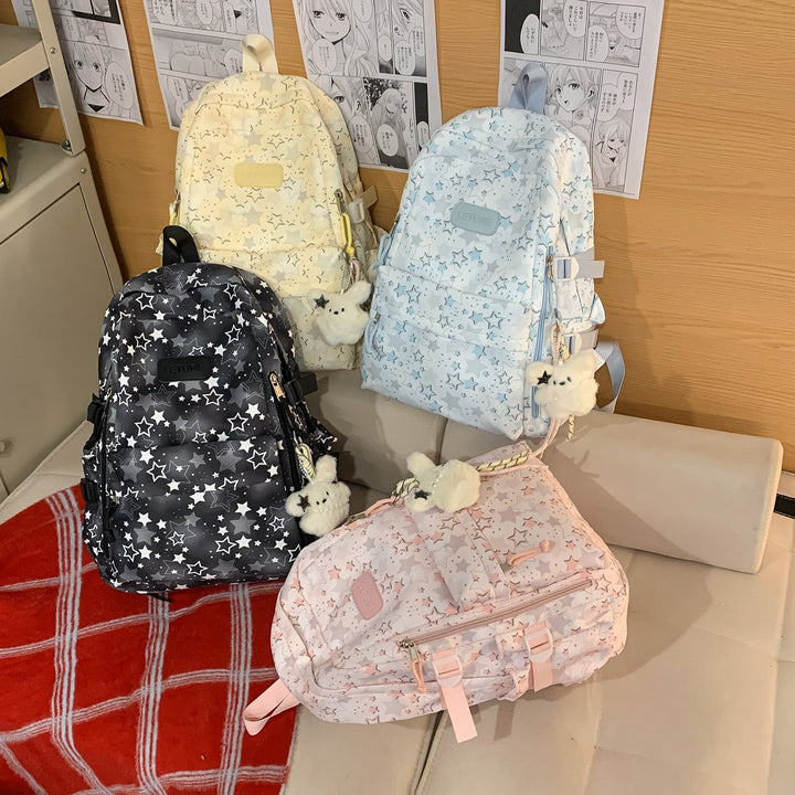 Star-Patterned Lightweight Backpack Kalsten