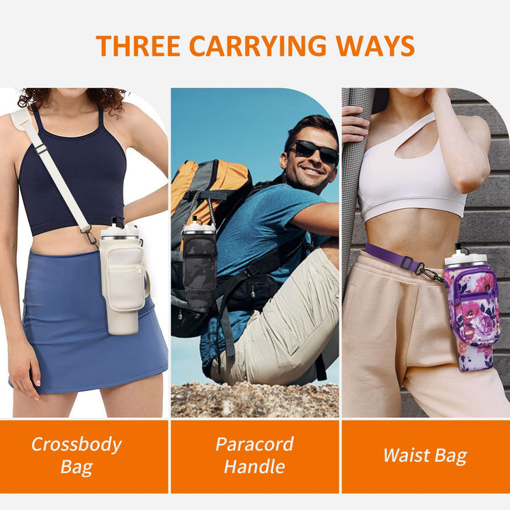 Women Multifunctional Water Bottle Bag Kalsten