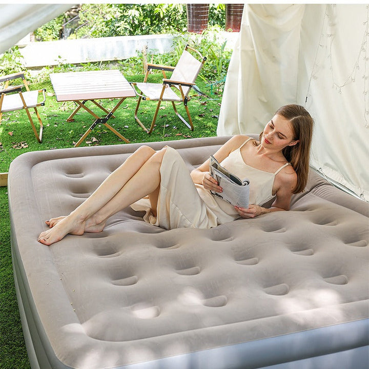 Women's Automatic Inflatable Air Bed with Integrated Pump Kalsten