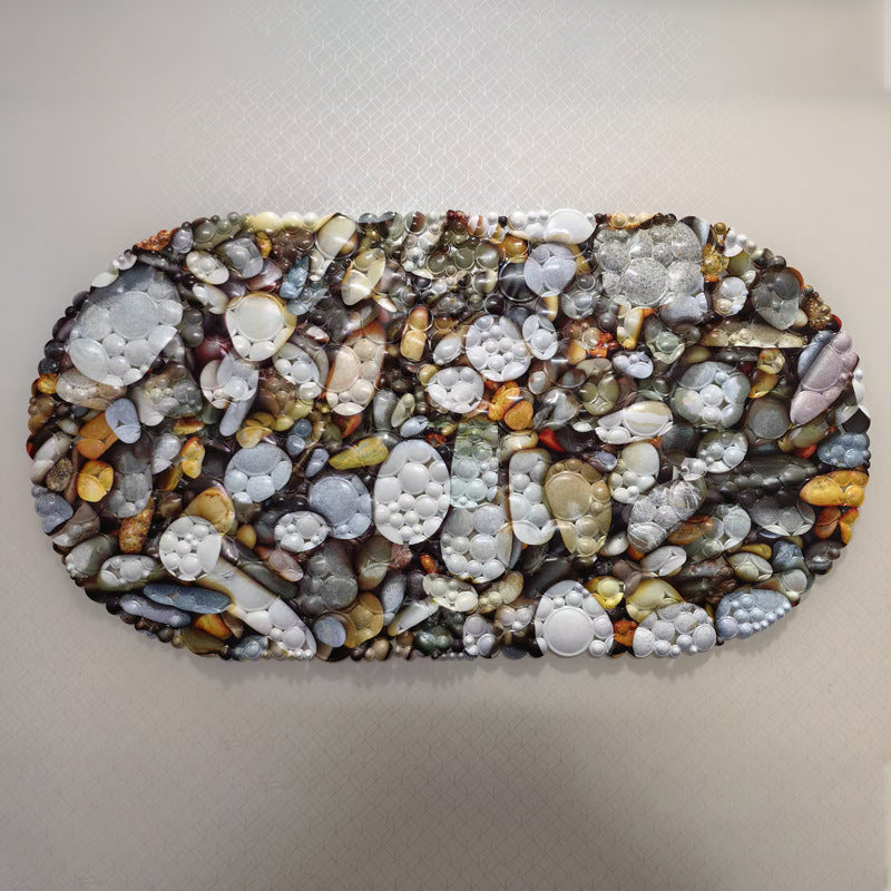Coastal-Themed Memory Foam Bath Mat Kalsten