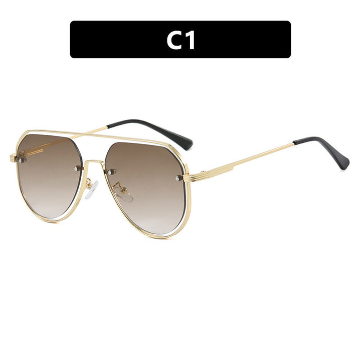 Women's stylish pilot sunglasses with innovative design and UV protection Kalsten