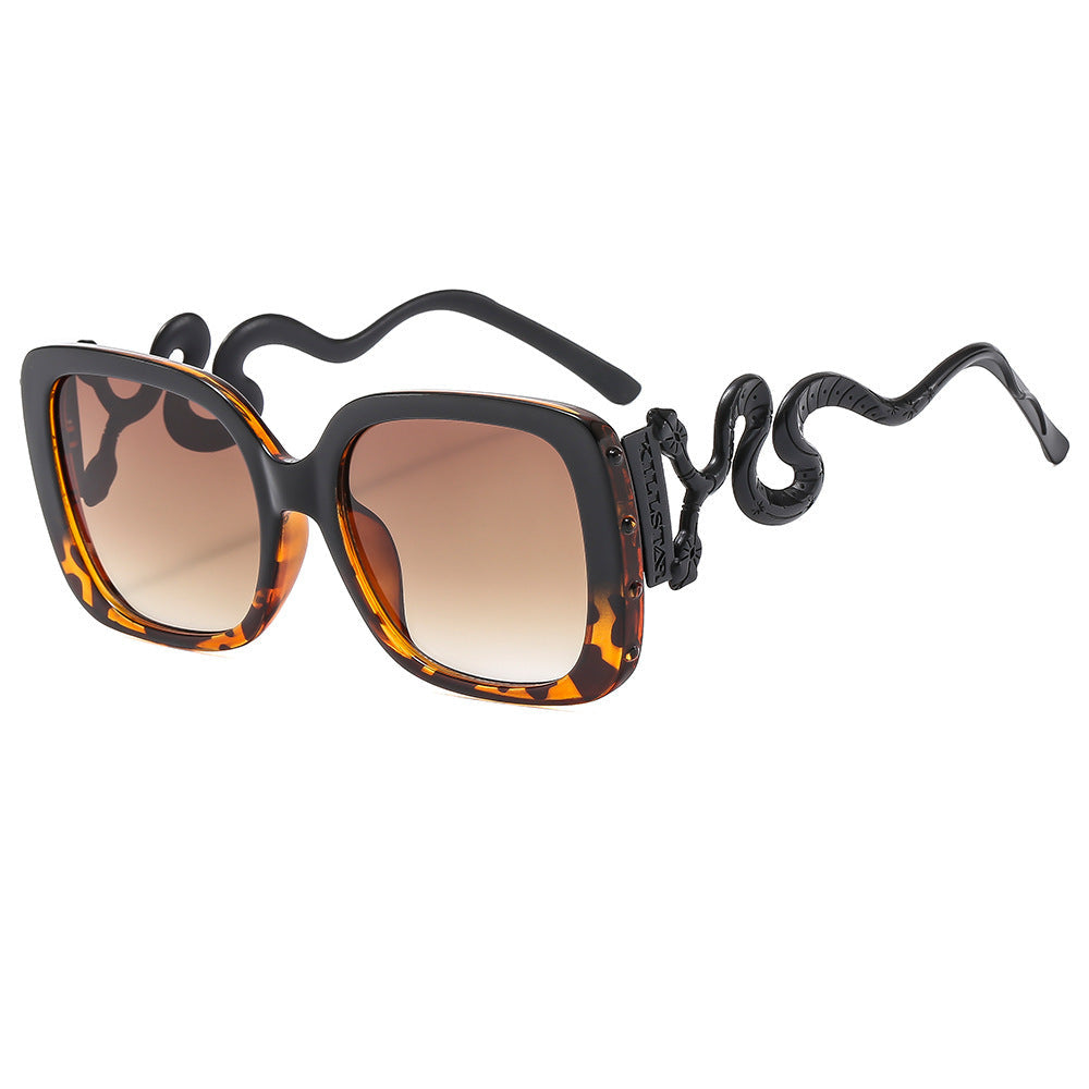Women's extravagant designer sunglasses with luxurious snake frame Kalsten