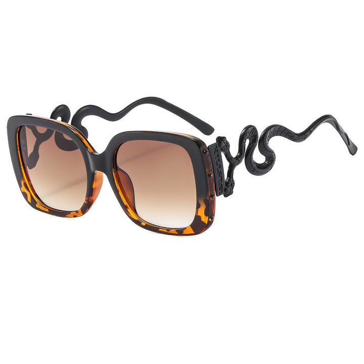 Women's extravagant designer sunglasses with luxurious snake frame Kalsten