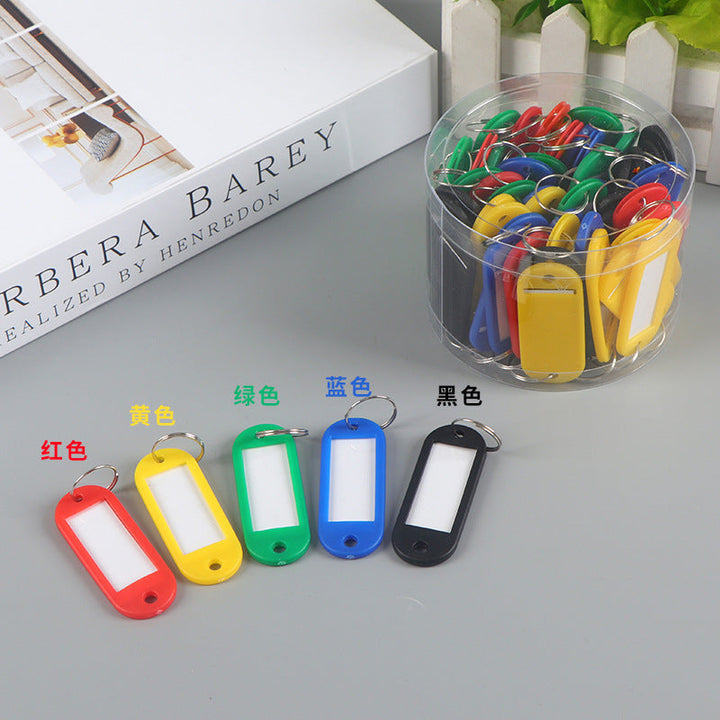 Unisex Labels Keychain Set Kalsten