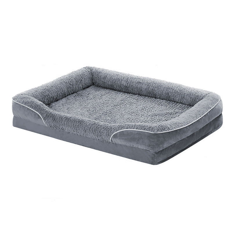 Plush Orthopedic Dog Bed