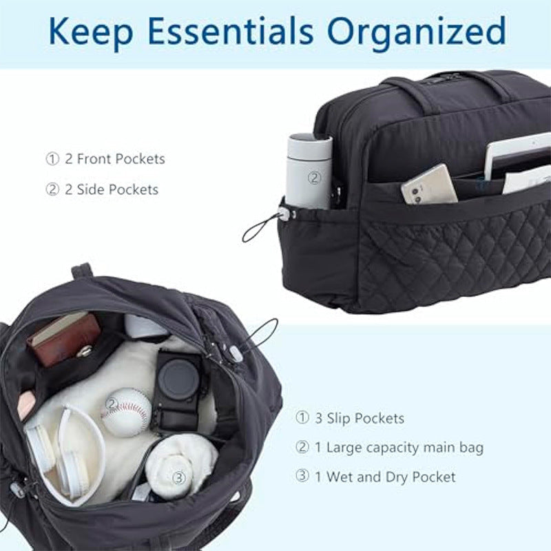 Stylish travel bag with practical compartments Kalsten