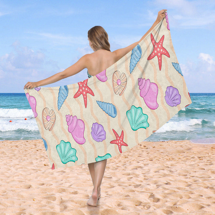 Beach towel with creative turtle design Kalsten