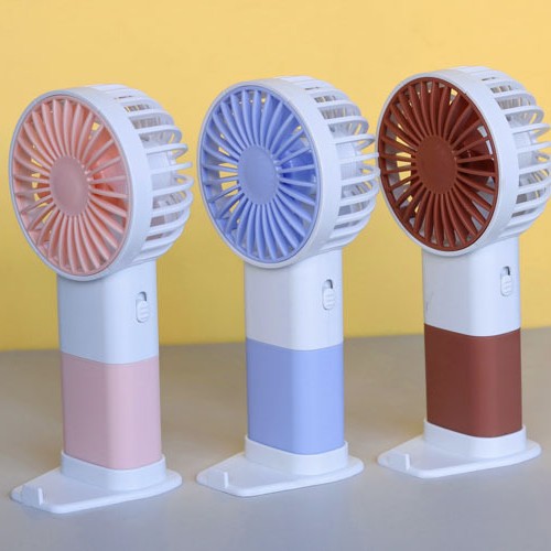 Unisex handheld fan with ergonomic design and USB charging function Kalsten