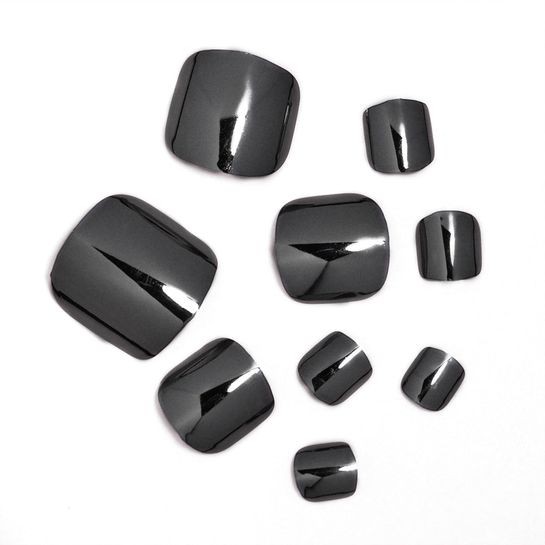 Premium Glossy Square Press-On Nails Kalsten