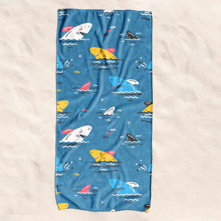 Beach towel with creative turtle pattern Kalsten