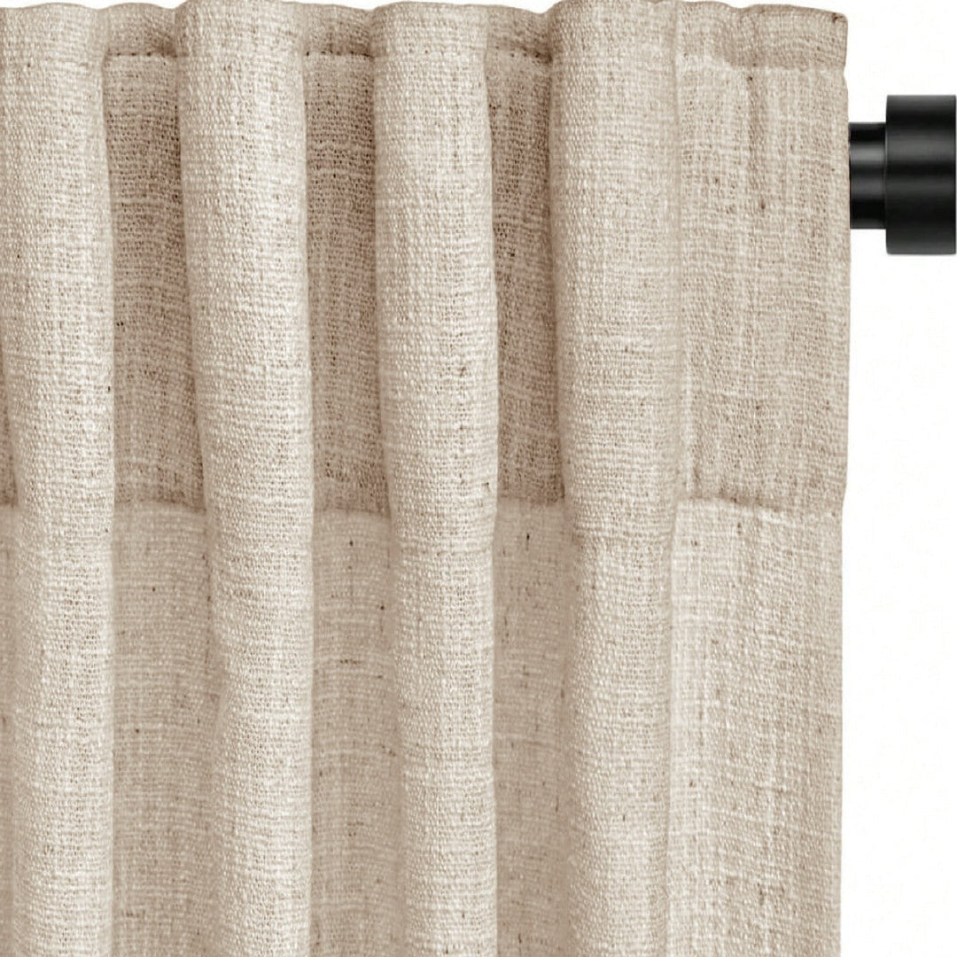 Sheer Linen Window Curtains Kalsten