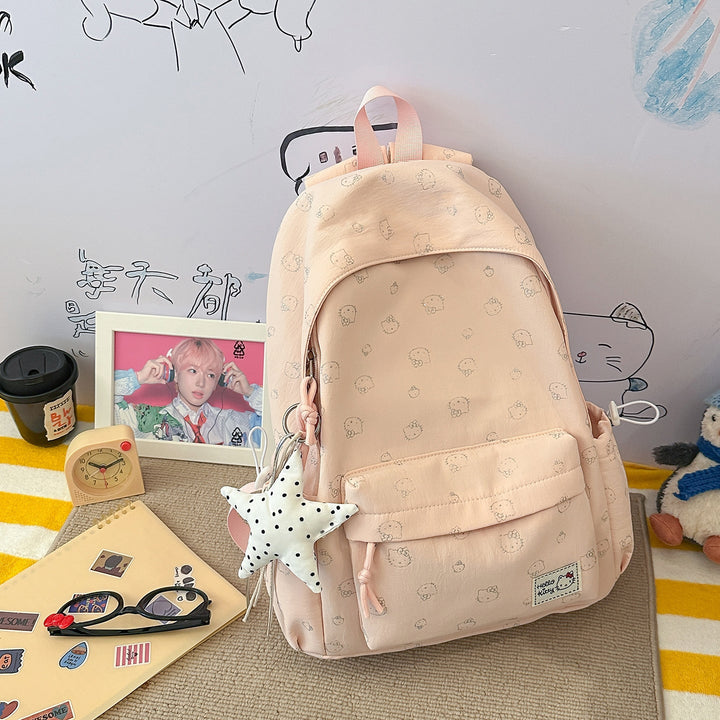 Cute Casual Patterned School Backpack