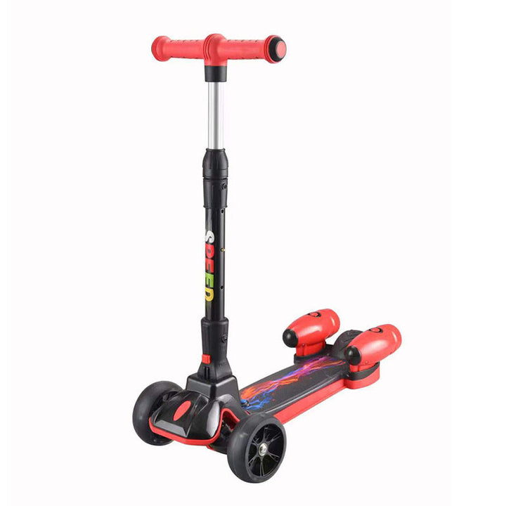 Triple-Wheel Stability Kick Scooter Kalsten