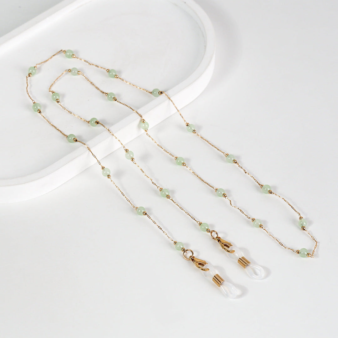 Elegant Beaded Glasses Chain Kalsten