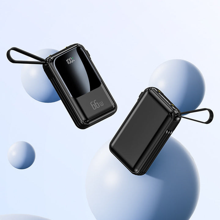 Portable power bank with 66W fast charging function and digital display Kalsten