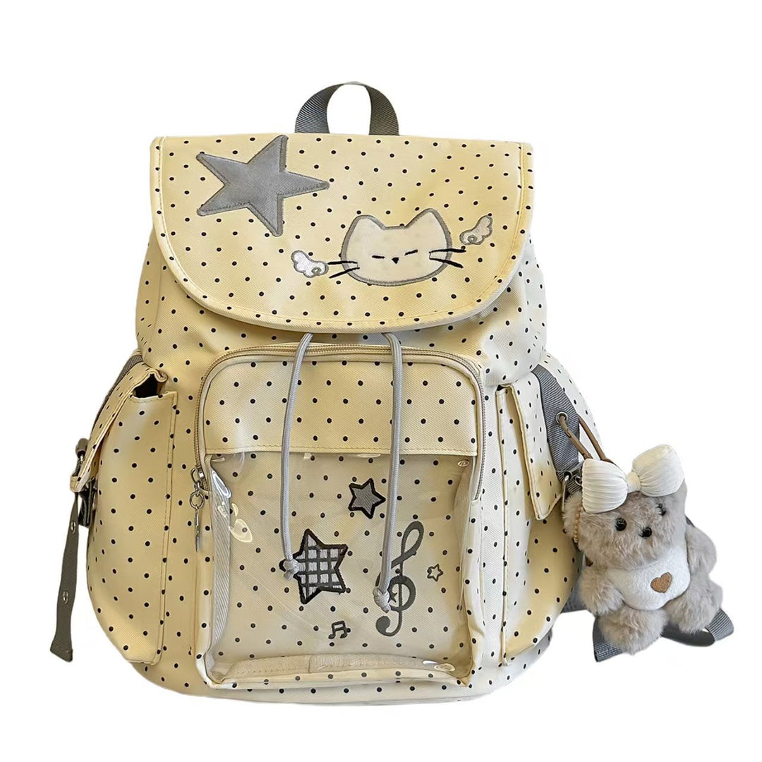 Whimsical Dot Pattern Kid's Backpack Kalsten