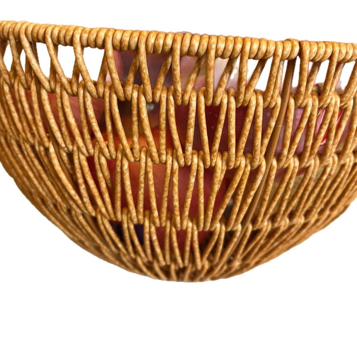 Women Fresh-keeping basket with decorative wooden handles Kalsten