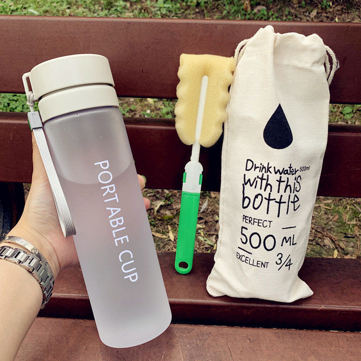 Women's portable water bottle with practical cleaning system Kalsten