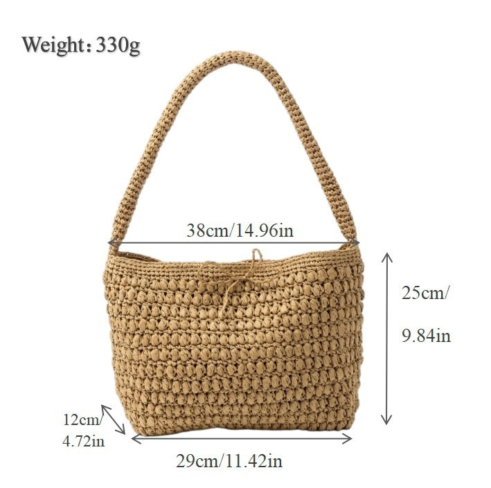 Designer Macramé Handbag Kalsten