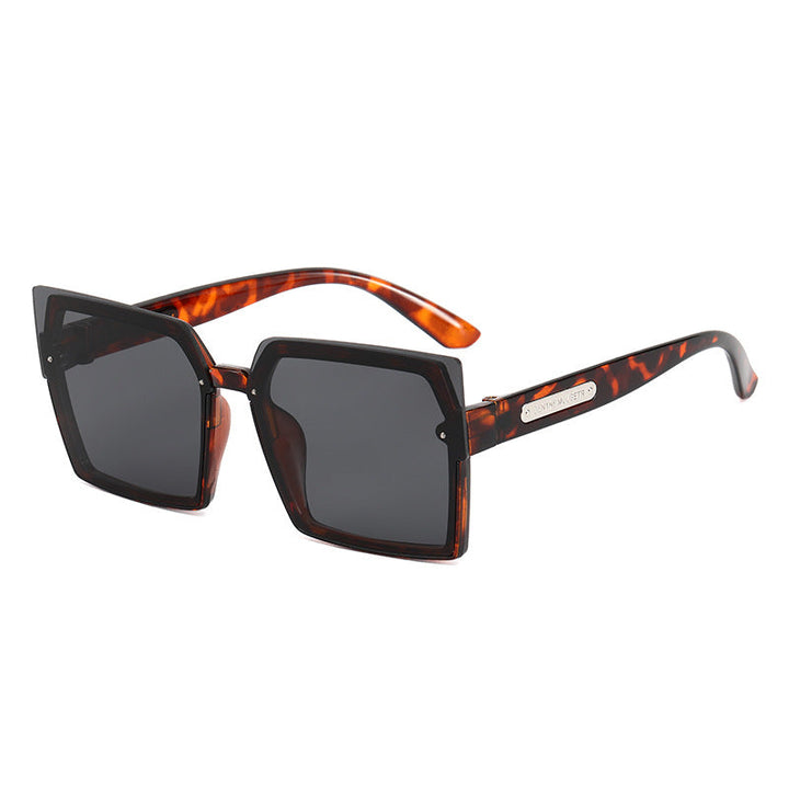 Women's Fashion Square Sunglasses with Stylish Two-Tone Frame Kalsten